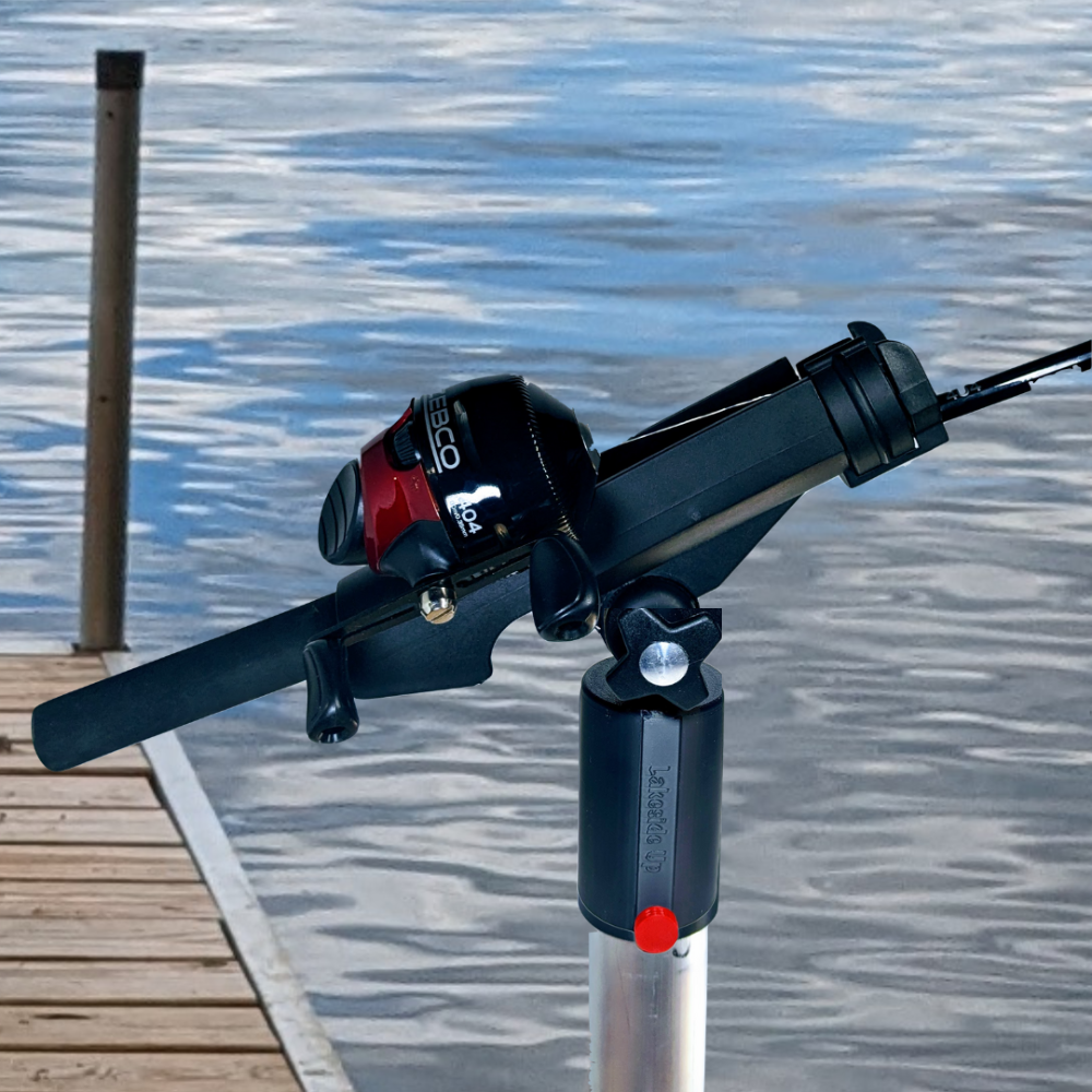 dockside fishing pole Rod Holder 18 (sized NEW PIER / DOCK FISHING